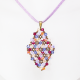 Symphony - Terence Rhombus M-Mauve Suedine - 1